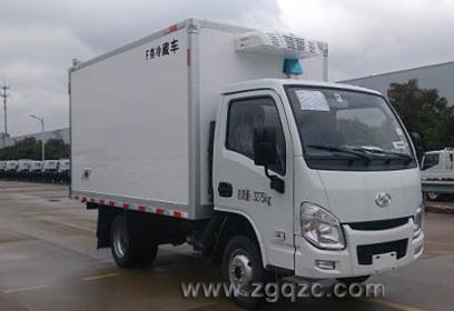 2019/9/4,湖南刘总在程力集团订购一台国六跃进冷藏车